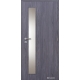 Jednokrídlové laminátové dvere Masonite - Vertika sklo - CPL Fleetwood lávovosivý