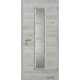 Jednokrídlové laminátové dvere Masonite - Axis sklo - CPL Borovica švédska (horizontálny dekor)