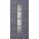 Jednokrídlové laminátové dvere Masonite - Axis sklo - CPL Fleetwood lávovosivý (horizontálny dekor)