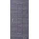 Jednokrídlové laminátové dvere Masonite - Axis plné - CPL Fleetwood lávovosivý (horizontálny dekor)