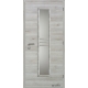 Jednokrídlové laminátové dvere Masonite - Stripe sklo - CPL Borovica švédska (horizontálny dekor)