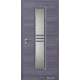 Jednokrídlové laminátové dvere Masonite - Stripe sklo - CPL Fleetwood lávovosivý (horizontálny dekor)