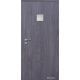 Jednokrídlové laminátové dvere Masonite - Quadra 1 - CPL Fleetwood lávovosivý