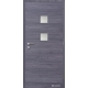 Jednokrídlové laminátové dvere Masonite - Quadra 2 - CPL Fleetwood lávovosivý (horizontálny dekor)