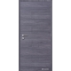 Jednokrídlové laminátové dvere Masonite - Quadra plné - CPL Fleetwood lávovosivý (horizontálny dekor)