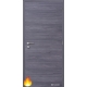 Jednokrídlové protipožiarné laminátové dvere Masonite - Plné - CPL Fleetwood lávovosivý (horizontálny dekor)