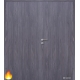 Dvojkrídlové protipožiarné laminátové dvere Masonite - Plné - CPL Fleetwood lávovosivý
