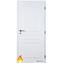 Jednokrídlové protipožiarné dvere Masonite TROJA - Biele