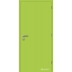 Jednokrídlové HPL dvere Plné - HPL Limetkovo zelená