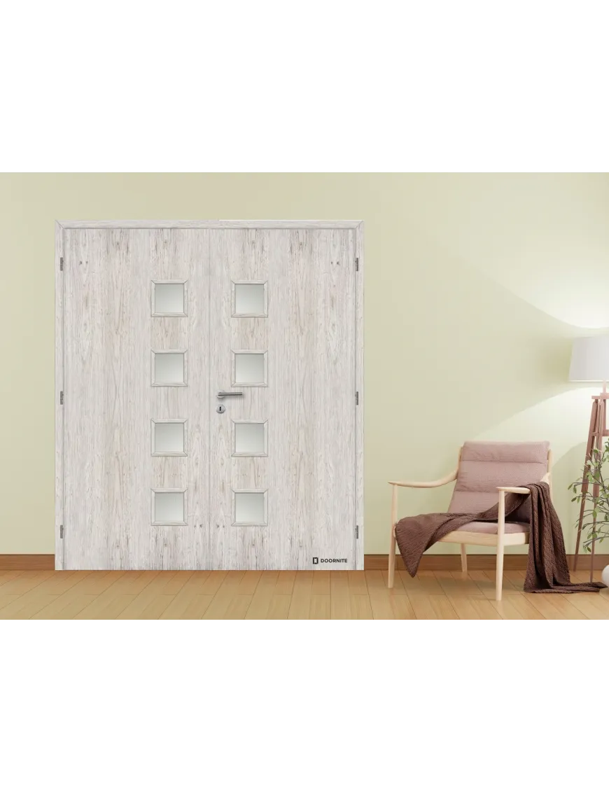 Dvojkrídlové fóliované dvere DOORNITE - GIGA
