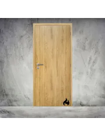 Jednokrídlové laminátové protipožiarné dvere DOORNITE - PLNÉ (LUME EXTRA)