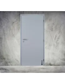 Jednokrídlové laminátové klíma dvere DOORNITE - PLNÉ