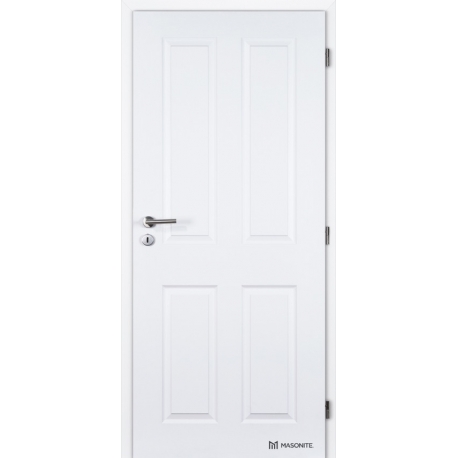 Jednokrídlové dvere Masonite - ODYSSEUS Biele