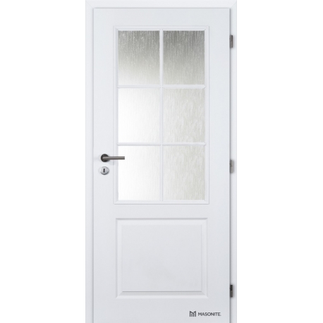 Jednokrídlové dvere Masonite - AULIDA Biele