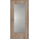 Jednokrídlové laminátové dvere Masonite - Sklo 3/4 - CPL Natural