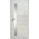 Jednokrídlové laminátové dvere Masonite - Vertika sklo - CPL Borovica fínska (horizontálny dekor)