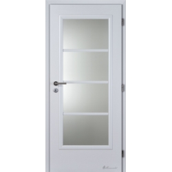 Jednokrídlové laminátové dvere Masonite - Superior - CPL Biela hladká