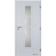 Jednokrídlové laminátové dvere Masonite - Axis sklo - CPL Biela hladká