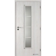 Jednokrídlové laminátové dvere Masonite - Axis sklo - CPL Brest biely
