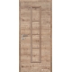 Jednokrídlové laminátové dvere Masonite - Axis plné - CPL Dub prírodný (horizontálny dekor)
