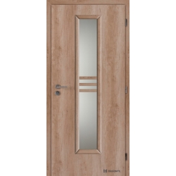 Jednokrídlové laminátové dvere Stripe