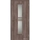 Jednokrídlové laminátové dvere Masonite - Stripe sklo - CPL Nebrasca