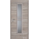 Jednokrídlové laminátové dvere Masonite - Stripe sklo - CPL Bardolino (horizontálny dekor)