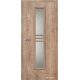 Jednokrídlové laminátové dvere Masonite - Stripe sklo - CPL Dub prírodný