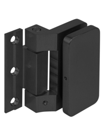 Pánt na sklenené dvere UNIQUE R8 (vertikálny na stenu)