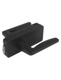 Zámok na sklenené dvere UNIQUE R8 + kľučka ERBA