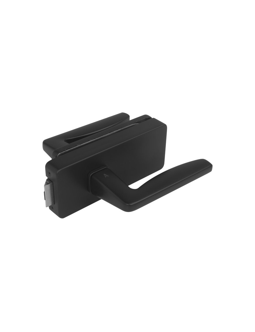 Zámok na sklenené dvere UNIQUE R8 + kľučka ERBA