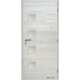 Jednokrídlové laminátové dvere Masonite - Giga sklo - CPL Borovica fínska (horizontálny dekor)