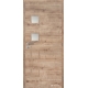 Jednokrídlové laminátové dvere Masonite - Giga 2 - CPL Dub prírodný (horizontálny dekor)