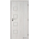 Jednokrídlové laminátové dvere Masonite - Giga plné - CPL Brest biely