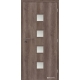 Jednokrídlové laminátové dvere Masonite - Quadra sklo - CPL Nebrasca