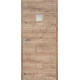 Jednokrídlové laminátové dvere Masonite - Quadra 1 - CPL Dub prírodný (horizontálny dekor)