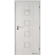 Jednokrídlové laminátové dvere Masonite - Quadra 1 - CPL Brest biely