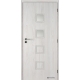 Jednokrídlové laminátové dvere Masonite - Quadra 2 - CPL Brest biely