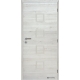 Jednokrídlové laminátové dvere Masonite - Quadra plné - CPL Borovica fínska (horizontálny dekor)