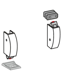 DORMA PHX 03 F - Horné a dolné zaistenie