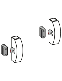 DORMA PHX 07 F - Horné a dolné zaistenie s bočnou západkou