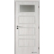 Jednokrídlové laminátové dvere Masonite - Dominant 1 - CPL Brest biely