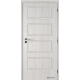 Jednokrídlové laminátové dvere Masonite - Dominant plné - CPL Brest biely