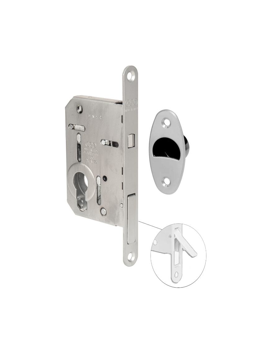 Zámok na posuvné dvere AGB SCIVOLA TRE CLASS - WAVE