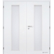 Dvojkrídlové biele dvere Masonite - Linea - RAL 9003