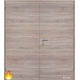 Dvojkrídlové protipožiarné laminátové dvere Masonite - Plné - CPL Bardolino (horizontálny dekor)