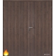 Dvojkrídlové protipožiarné laminátové dvere Masonite - Plné - CPL Dub kubánsky
