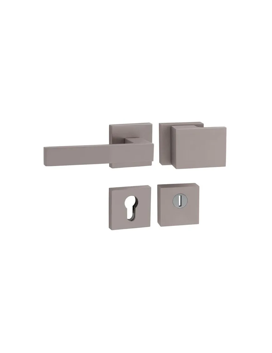 Bezpečnostná kľučka TUPAI CUBO/SQUARE - HR 3230/2275 - NP - Nikel perla