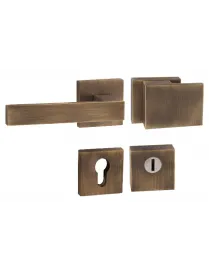 Bezpečnostná kľučka TUPAI CUBO/SQUARE - HR 3230/2275 - Bronz česaný