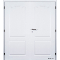 Dvojkrídlové dvere Masonite - CLAUDIUS Biele